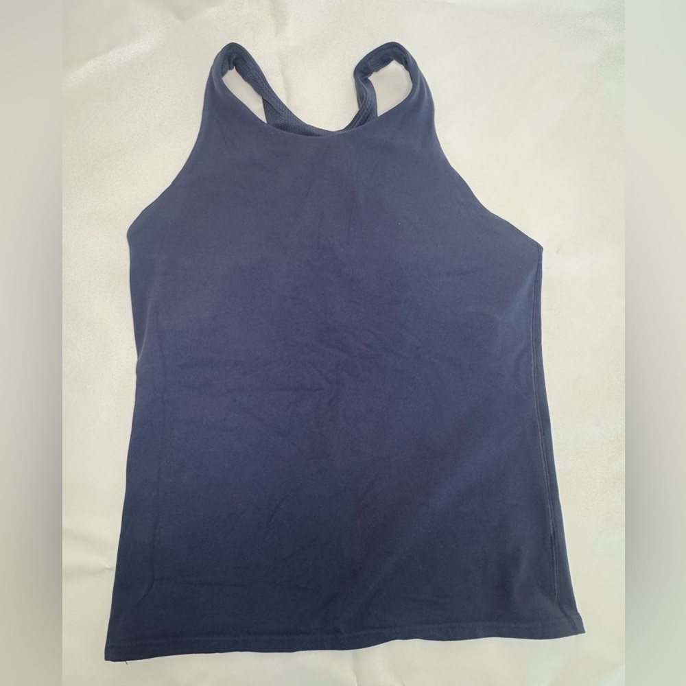 Athleta Girls Purple Fitted Sleeveless Tank Top Xl/14
